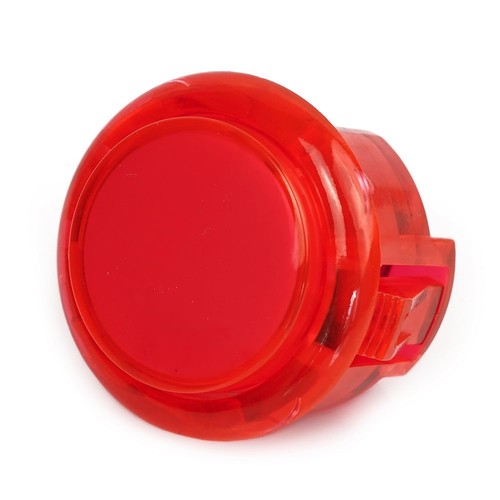 Arcade button 30mm transparent - button,