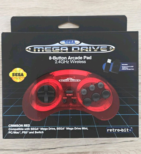 Retro bit mega drive - retro-bit, 8-button