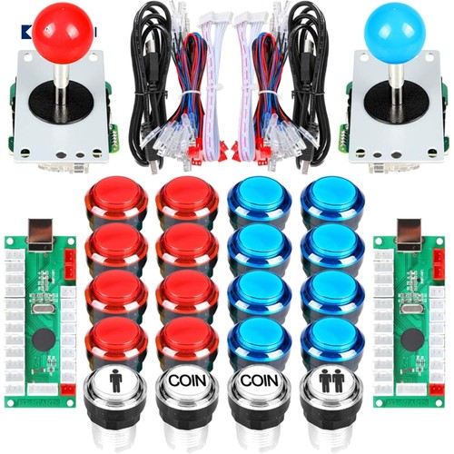 Vollständiges arcade kit 2x - arcade, kit:
