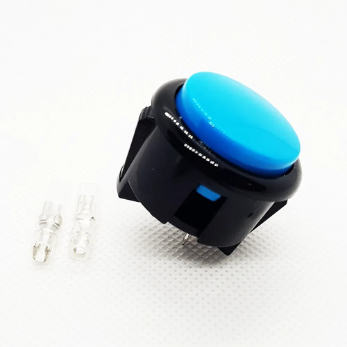 Arcade taster 30mm faston blue - 30mm,